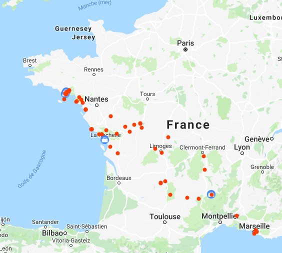 Parcours Juillet 2019